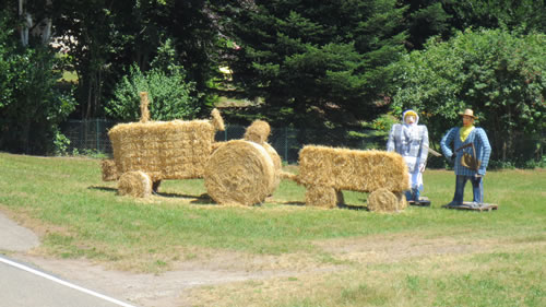 Strohtraktor 2015 Bild 3